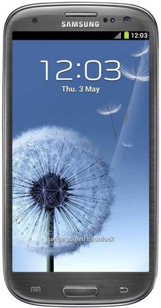 Смартфон Samsung Galaxy S3 GT-I9300 16Gb Titanium grey - Венёв